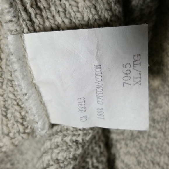 Vintage Rivers End Trading Co Women's 100% Cotton Sleeveless Cardigan Size XL - Picture 7 of 7